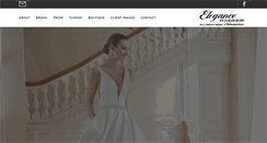 Desktop Screenshot of elegancebysarah.com